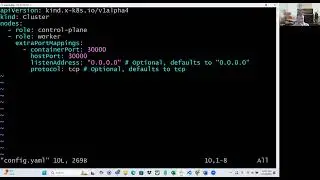 Kube 2: Create Kubernetes Cluster using config.yaml file