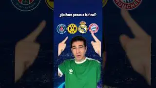 CUÁL SERÁ LA FINAL DE CHAMPIONS? #championsleague #realmadrid #bayern #psg #dortmund