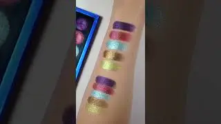 Star Wars X Pat McGrath Labs Divine Droid Eye Shadow Palette Swatches