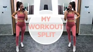MY TRAINING ROUTINE // Workout Split For Women
