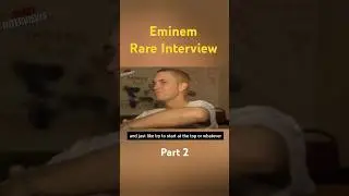 Eminem Rare Interview part 2 #eminem #rap #music