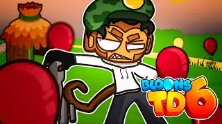 Emo Demon Forces a Pro Player to Play BTD6 (Grinding & Playing with Viewers)