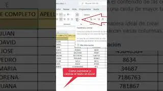 How to merge and center text in Excel 📈 🌐 📊 ✅ 👉 👇🏼