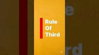 Rule of third in fashion ✅ 