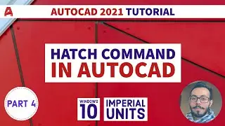 Autocad Hatch - Part 4 | Hatch Properties - Angle | Autocad 2021 Tutorial