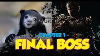 Black Myth Wukong |  Boss Fight | Wukong Vs Black Bear Guai |