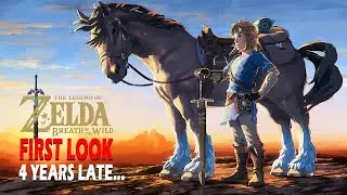 Zelda Breath Of The Wild First Look Nintendo Switch (4 YEARS LATER....)