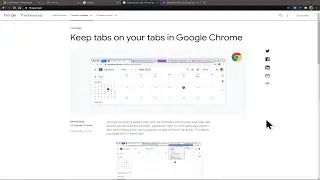 How to use Tab Groups in Chrome