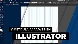 🚀 Diseño web: RETÍCULA para web en ILLUSTRATOR [#1]