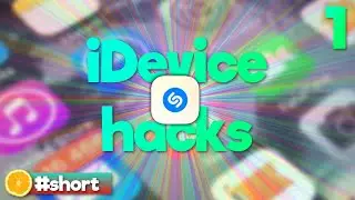 iDevice Hacks for YOUR iPhone & iPad #01- Shazam #shorts