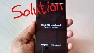 Phone has been Locked | Remove Password Pattern Lock of any Mi Device | Hard Reset Any MI Device