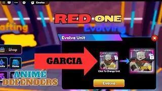 Anime Defenders | The Red One | Garcia Unit