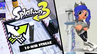 Getting a 10-Win Streak in Splatoon 3 Grand Festival - Turf War!