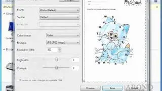 Using Windows 7 - Scan an Image