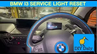 BMW i3 service light reset
