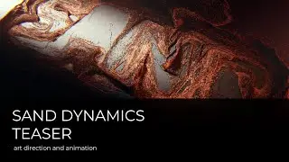 Sand Dynamics Teaser - Houdini