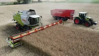 PIGPOL / 2x  Claas Lexion 760 + vario 1200 / AXION 850