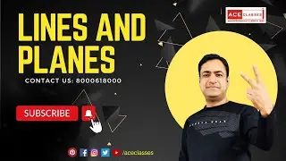 LINES AND PLANES (BASICS)