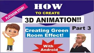 How to create green room - Create Green room effect in 2 minutes    Plotagon Story.
