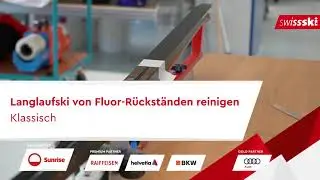 So reinige ich Langlaufski von Fluor-Rückständen – Klassisch