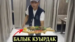ШЫМБАЙДА ЖАНАДАН АШЫЛГАН БАЛЫК КУЫРДАК КАФЕСИ