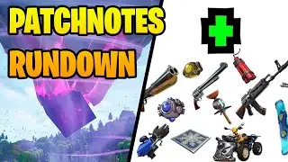 Fortnite OG: Season 6 Update Patchnotes | All New and Vaulted Items & Vehicles