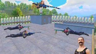OMG😱New Ultra Super pro Camper Squad Ever 😈😂Funny & WTF MOMENTS OF PUBG Mobile