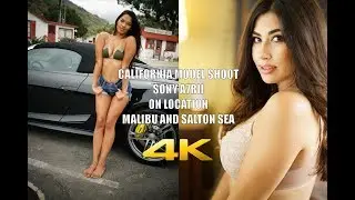 California Model Photo Shoot, Malibu and Salton Sea