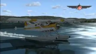 FSX FSX - Default DeHavilland Beaver Takeoff from water