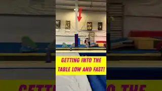 🤸‍♀️ VT Front Handspring Low/Fast Entry Drill 🤸‍♀️