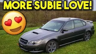 More Exterior Mods For The Subie! (MidNight Grey Edition) Subaru Legacy GT
