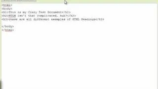 Basic HTML 1.3 - HTML Commenting