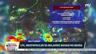 Low pressure area, magpapaulan sa malaking bahagi ng bansa ngayong araw