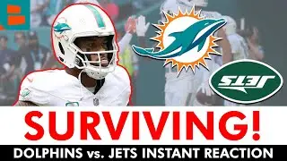 Miami Dolphins SURVIVE! Dolphins vs. Jets INSTANT REACTION