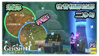 【须弥】 二净甸+往昔桓那兰那的宝箱 | 二净甸+往昔桓那兰那可能漏掉的宝箱 | 须弥宝箱系列 | 升级梦之树 | 草之印 | 原神3.0【原神】OZORA静