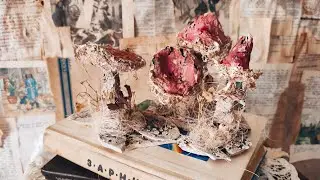 Мастер класс Грибы из ваты. DIY mushroom. Ватные игрушки мастер класс Винтажные мухоморы папье-маше