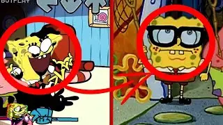 References in FNF VS Sponge Bob | (Sponge Bob & FNF) Come And Learn With Pibby!