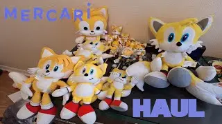 HUGE Mercari Haul Tails Unboxing (Toy Network and Jazwares Tails!!)