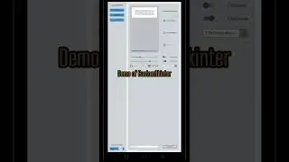 Modern UI with python tkinter 