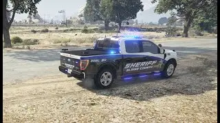 Blaine County Patrol / Warrants and Driver with Pistol