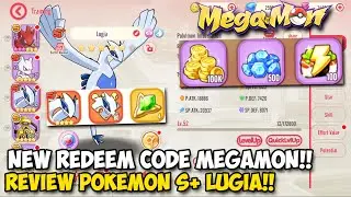 Redeem Code Megamon 29 August 2022🦖!! Akhirnya Review S+ Lugia Bintang 6 Sekuat Apa Di Arena!!