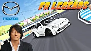 Sung Kang's Mazda rx-7 drifting [Fr Legends] (Comic Rays)