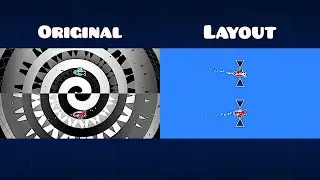 NEW TOP LEVEL | "Menace" Original vs Layout | Geometry Dash 2.2