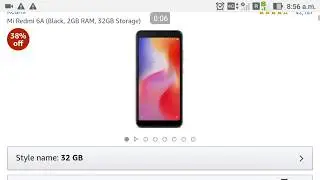 Best mobile phone price 235 only,Best Deal amazon,Redme A6 Best offer price
