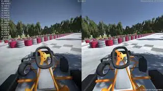 Kart Time Trial - VR Kart Side by Side 3D