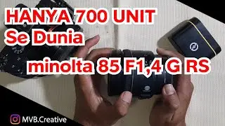 Review minolta 85 F 1,4 G RS
