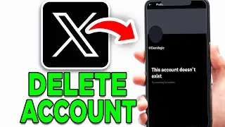 How To Permanently Delete Twitter/X Account! - Full Guide