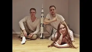 Сборка LEGO - Ракетно-космическая система НАСА «Сатурн-5-Аполлон»