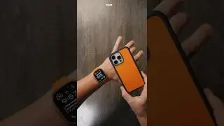 🧡 @NomadGoods Ultra Orange #iPhone Case and Watch Bane combo!