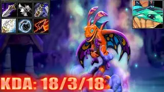 DotA Puck Funny Game With a Toxic GameRuiner, ICCup Pro Gameplay!